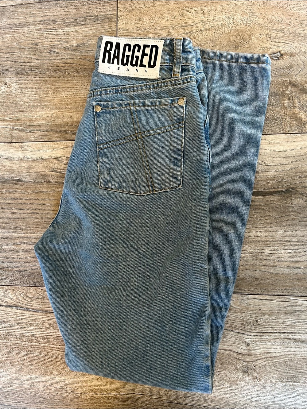 Ragged Priest Cigarette Jeans Blue Denim